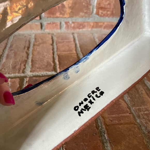 Talavera Mexican Pottery Colorful Tissue Box Cover - Picture 4 of 7